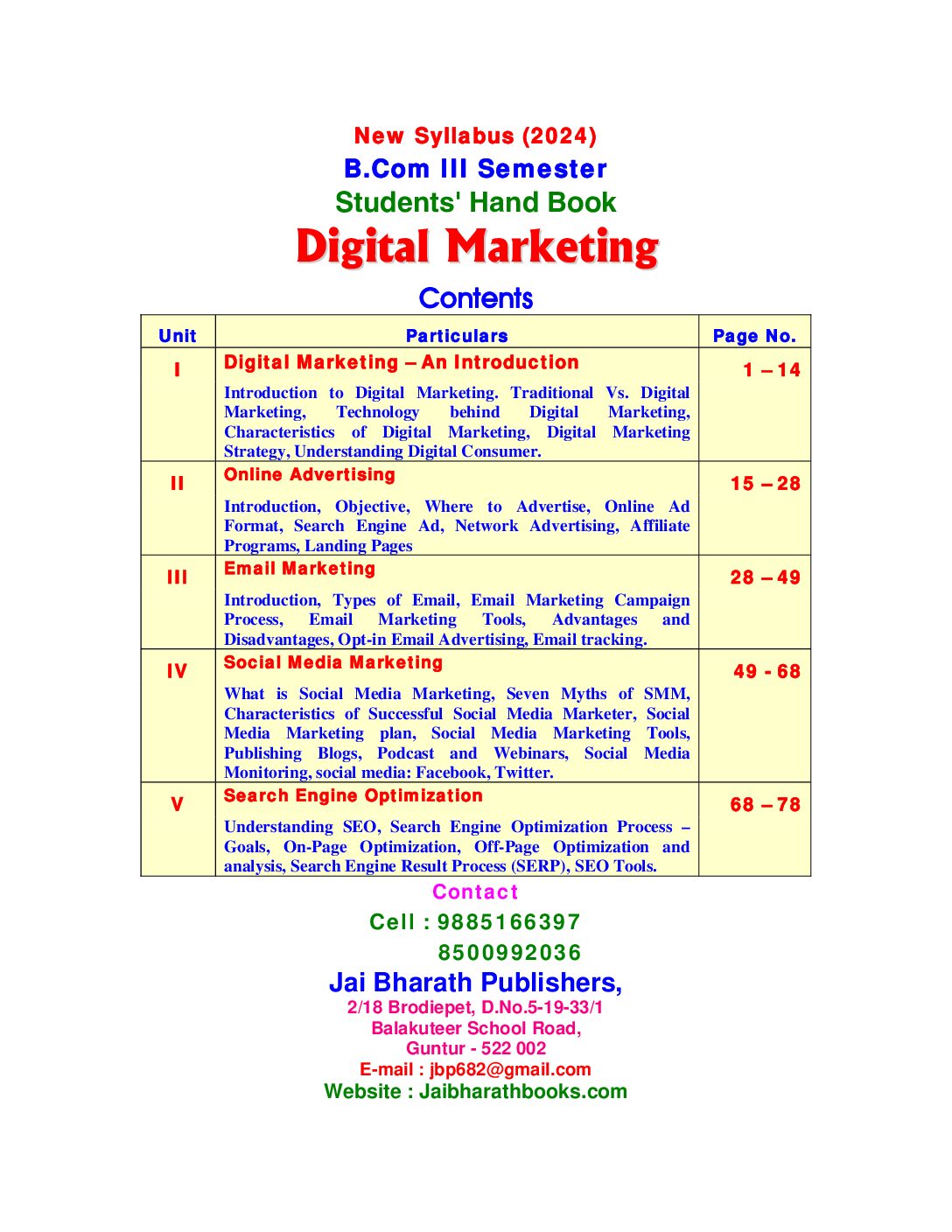 Digital Marketing